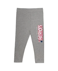 Outerstuff Toddler 2-Piece New England Patriots Club House Long Sleeve Hoodie Top and Leggings Set