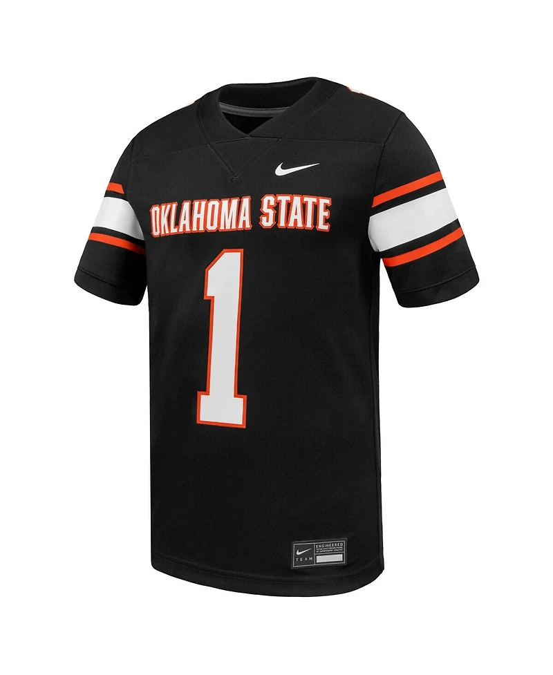 Nike Men's Black Oklahoma State Cowboys Untouchable Replica Game Jersey