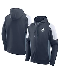 Fanatics Men's Navy Milano Cortina 2026 Winter Olympics Full-Zip Hoodie