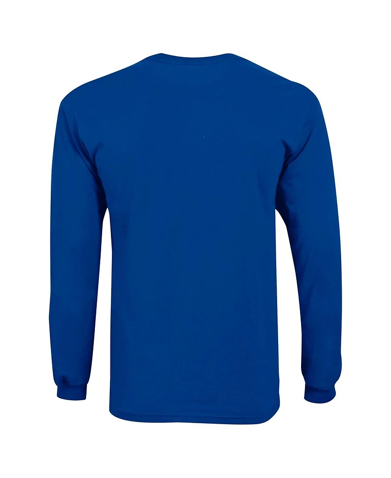 Champion Big Boys and Girls Royal Florida Gators Distressed Arch Over Logo Long Sleeve T-Shirt