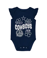 Outerstuff Baby Girls 2-Piece Dallas Cowboys The Sunshine Bodysuit Set