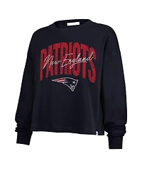 '47 Brand Women's Navy New England Patriots Muse Sydney Long Sleeve T-Shirt