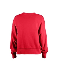 New Era Girls Red Kansas City Chiefs Flip Sequin Sweatshirt