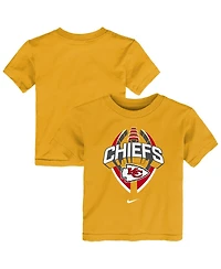Nike Toddler Gold Kansas City Chiefs Icon Legend T-Shirt