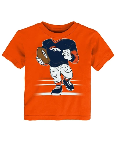 Outerstuff Toddler Outerstuff Orange Denver Broncos Game Fit T-Shirt