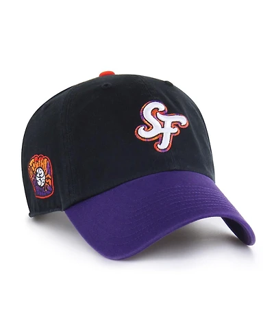'47 Brand Men's Black San Francisco Giants 2025 City Connect Clean Up Adjustable Hat