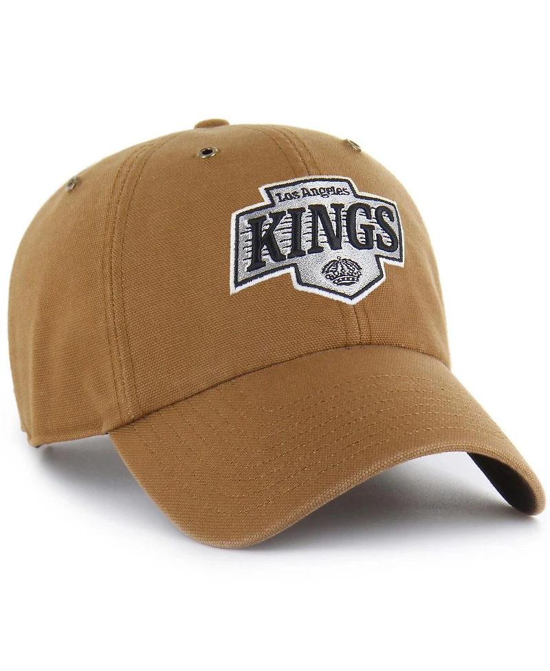 Carhartt x '47 Brand Men's Brown Los Angeles Kings Clean Up Adjustable Hat