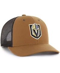 Carhartt x '47 Brand Men's Brown Vegas Golden Knights Trucker Adjustable Hat