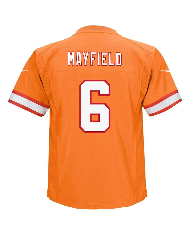 Nike Baby Boys and Girls Baker Mayfield Orange Tampa Bay Buccaneers Alternate Player Game Jersey