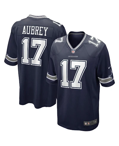 Nike Big Boys and Girls Brandon Aubrey Navy Dallas Cowboys Game Jersey
