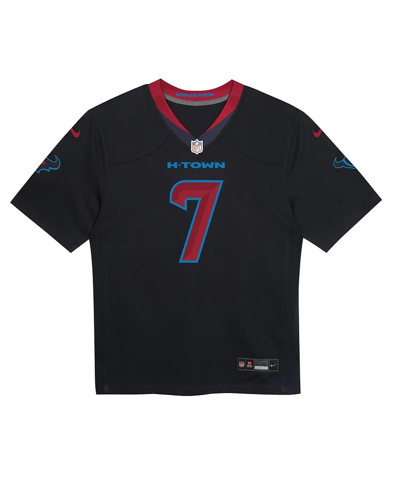 Nike Preschool C.j. Stroud Navy Houston Texans Alternate Player Game Jersey