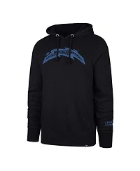 '47 Brand Men's Black Los Angeles Chargers La Familia Headline Pullover Hoodie