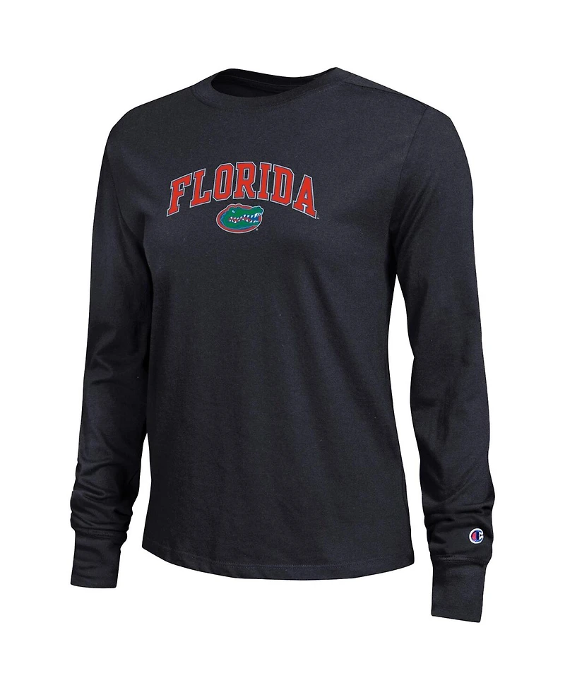 Champion Women's Florida Gators Arch Over Logo Long Sleeve T-Shirt
