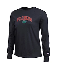 Champion Women's Florida Gators Arch Over Logo Long Sleeve T-Shirt