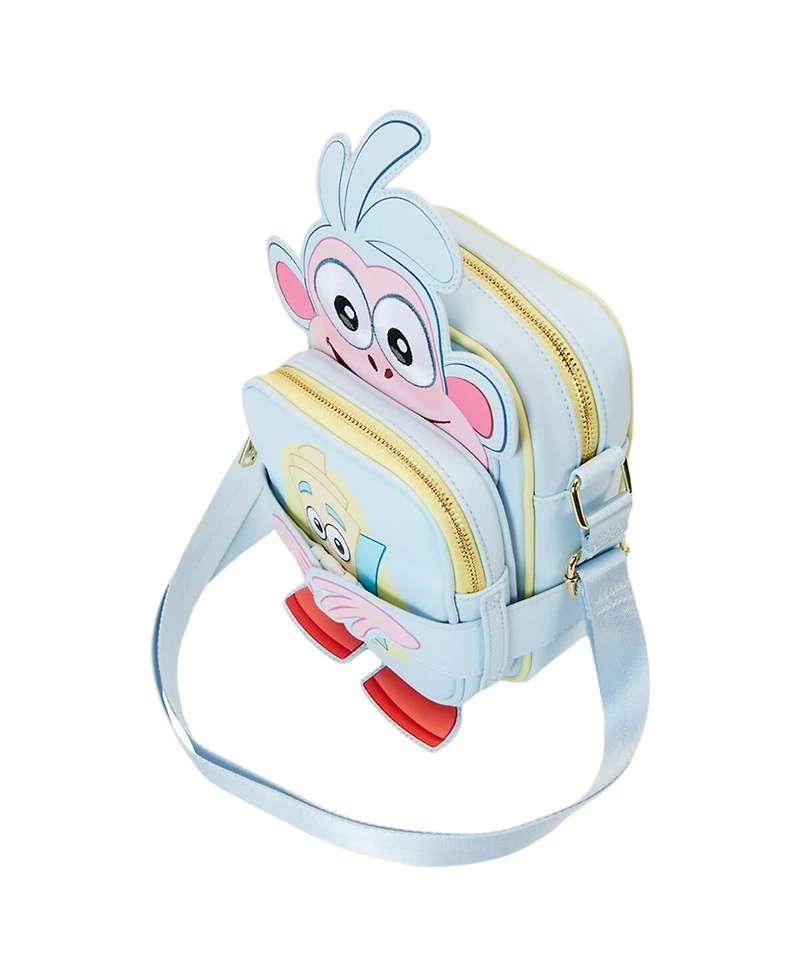 Loungefly Dora the Explorer Boots Crossbuddies Crossbody Bag with Coin Bag