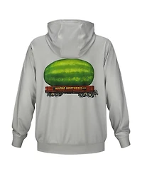 Section 119 Men's and Women's Gray The Allman Brothers Band Watermelon Pullover Hoodie