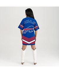 Gameday Couture Women's Royal Buffalo Bills Perfect Score Vintage T-Shirt Dress