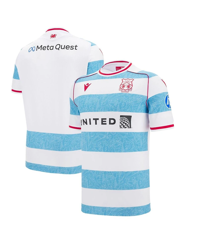 Macron Men's White Wrexham 2025/26 Third Replica Jersey