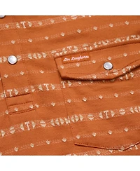 Howler Brothers Men's Texas Orange Longhorns Jacquard Ranchero Polo Shirt