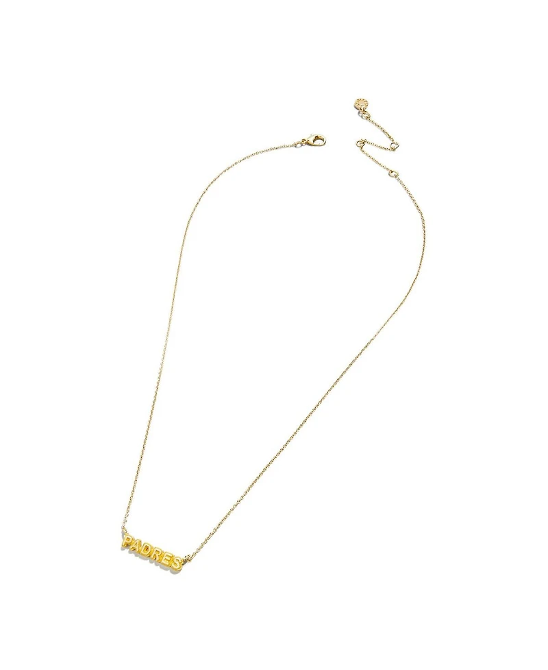 Wear by Erin Andrews San Diego Padres Delicate Enamel Necklace