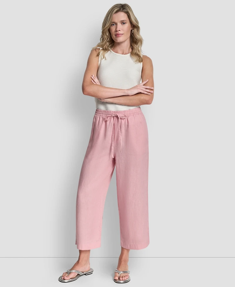 Dkny Women's Pull-On Wide-Leg Pants