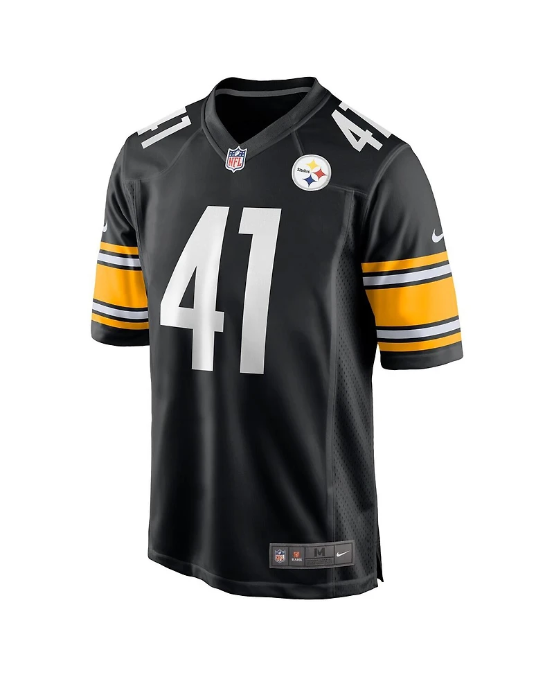 Nike Men's Payton Wilson Black Pittsburgh Steelers Game Jersey
