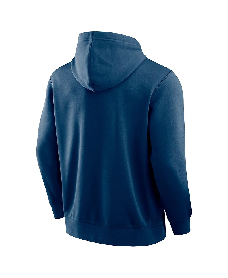 Fanatics Men's Navy Chicago Bears New Horizons Heritage Pullover Hoodie