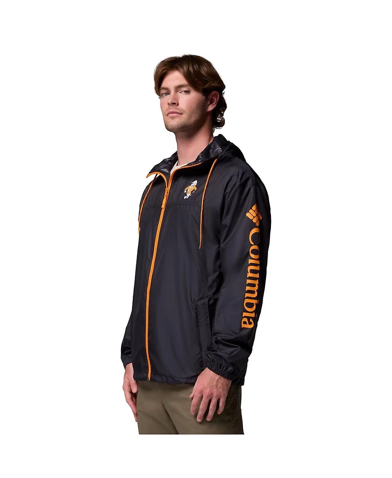 Columbia Men's Black Tennessee Volunteers Flash Challenger Ii Windbreaker Jacket