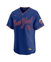 Nike Men's Juan Soto Royal New York Mets Alternate Limited Player Jersey