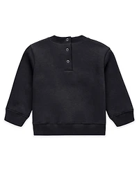 Wear by Erin Andrews Newborn 2-Piece Black San Francisco Giants Fleece Crewneck and Pants Set