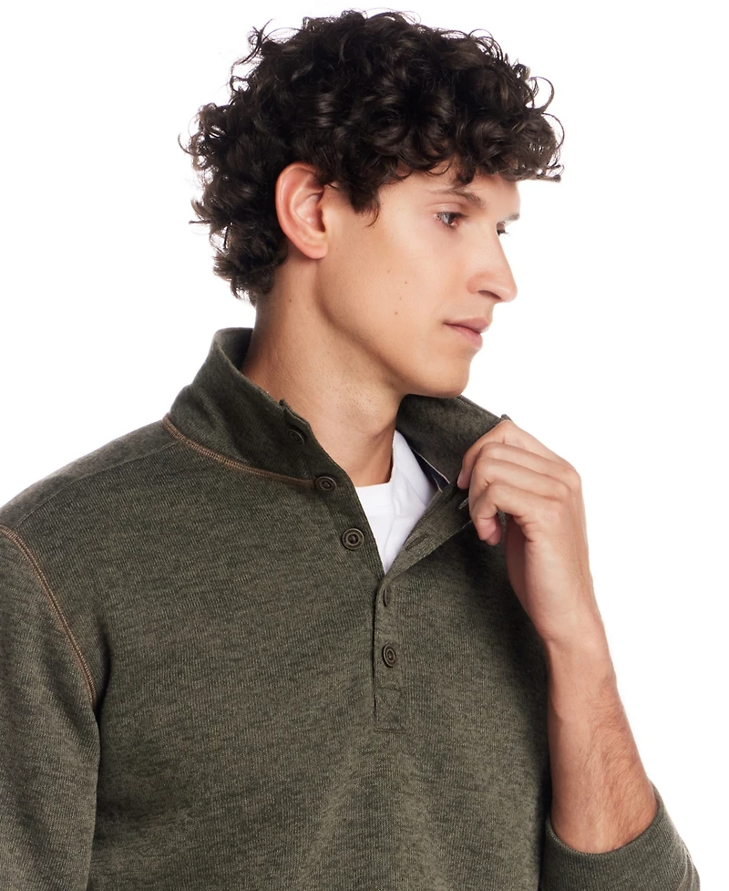 Weatherproof Vintage Men's Mock Neck Sweater