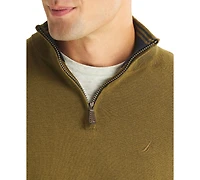 Nautica Men's Performance Quarter-Zip Sweater