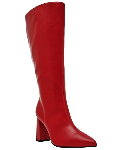 Wild Pair Women's Islah Block Heel Knee High Boots, Created for Macy's