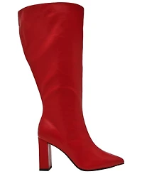Wild Pair Women's Islah Wide-Calf Block Heel Knee High Boots, Created for Macy's