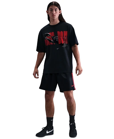 Nike Men's & Women's Drop Shoulder Just Do It Short Sleeves Football T-Shirt