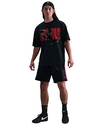 Nike Men's & Women's Drop Shoulder Just Do It Short Sleeves Football T-Shirt
