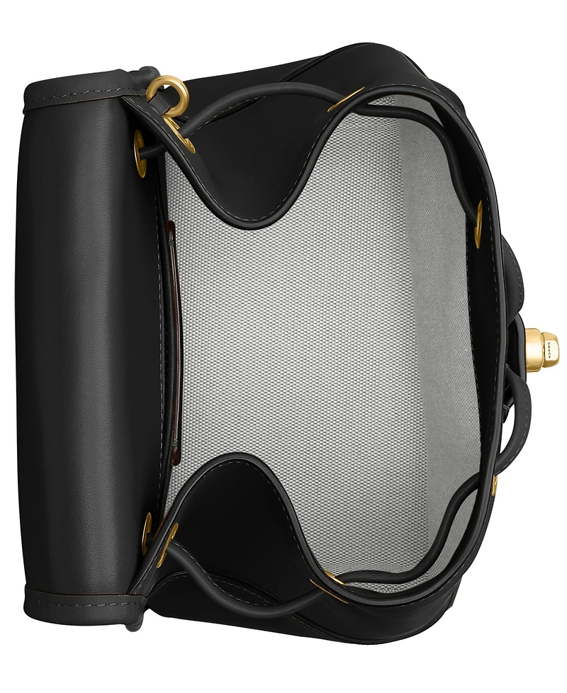 Coach Originals Glovetanned Leather Turnlock Backpack
