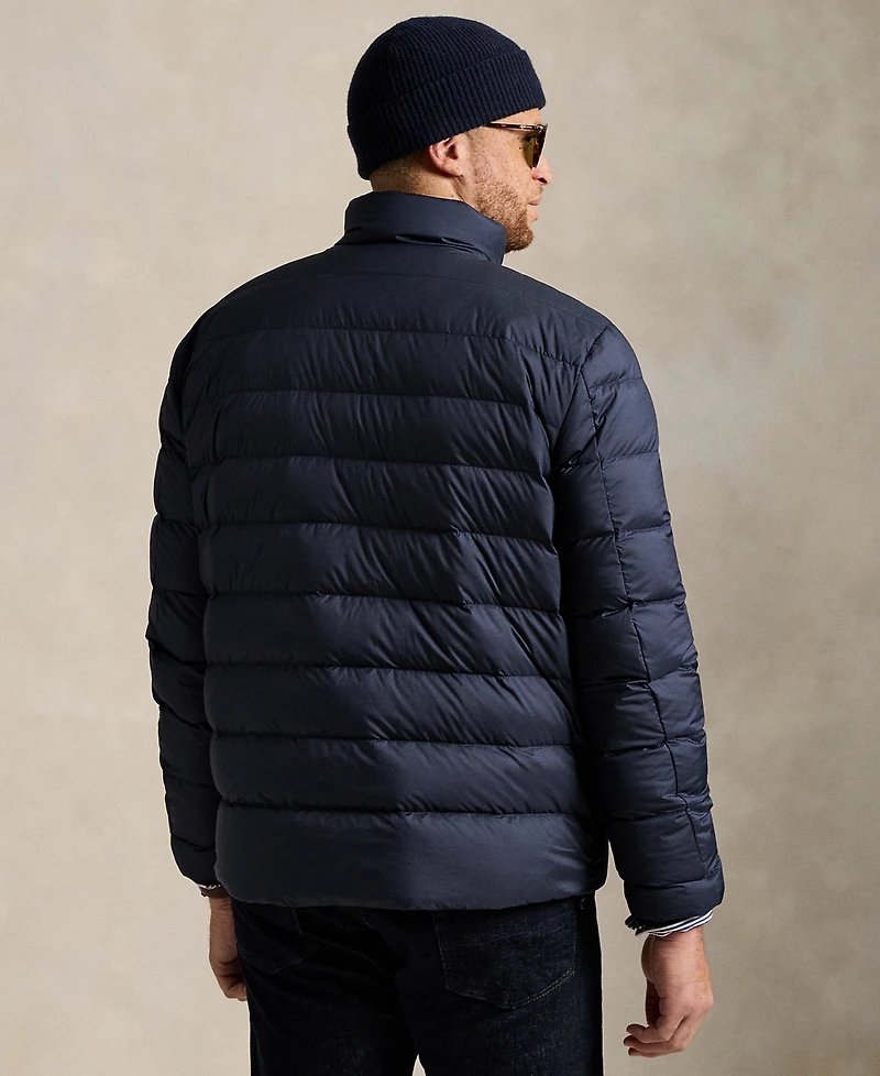 Polo Ralph Lauren Men's Big & Tall Packable Mock Neck Jacket