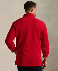Polo Ralph Lauren Men's Big & Tall Estate-Rib Quarter-Zip Pullover Sweater