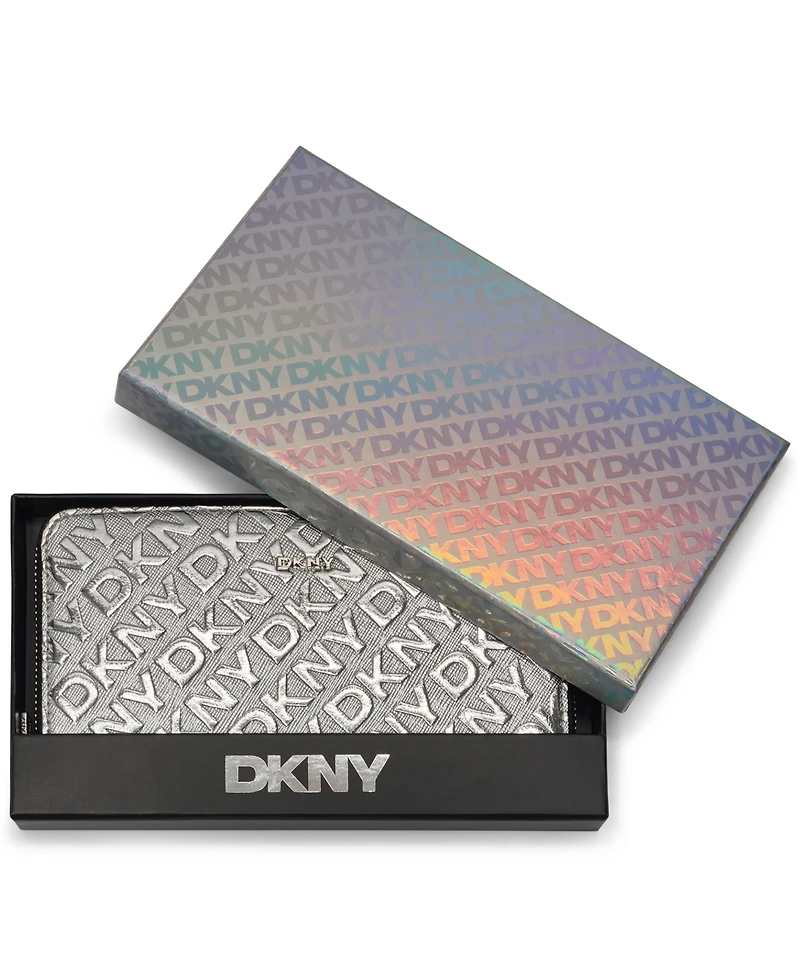 Dkny Ashlyn Large Zip Around Wallet