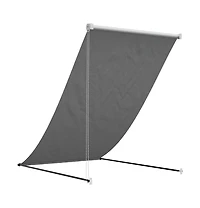 vidaXL Retractable Awning Anthracite