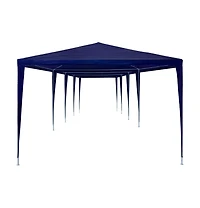vidaXL Party Tent Blue Polyethylene, Steel Large Uv-resistant