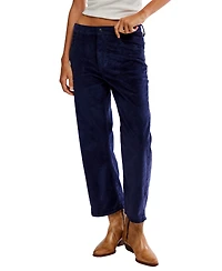 Free People Women's Deep Trance Cord Low Rise Jeans
