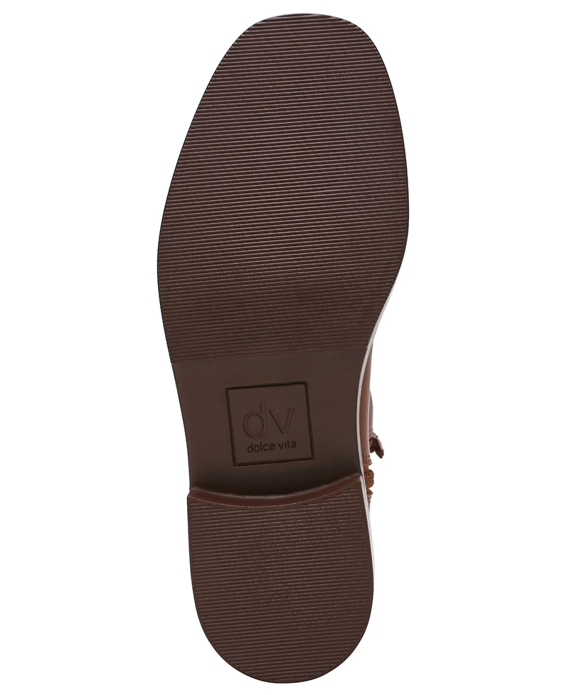 Dv Dolce Vita Women's Jernie Full Zip Riding Tall Boots