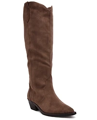 Dv Dolce Vita Women's Kit Knee-High Wide Calf Cowboy Boots