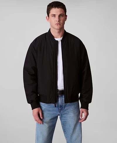 Calvin Klein Men's Hero Bomber Full-Zip Long Sleeve Jacket