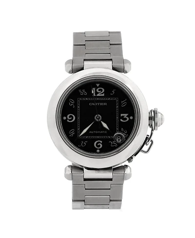 Pre-Owned Cartier Pasha C de Cartier Automatic Watch in Stainless Steel 35mm