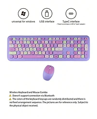 666 Wireless Keyboard Mouse Set