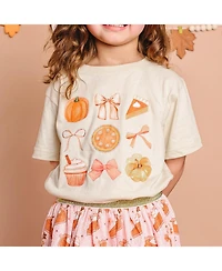 Sweet Wink Baby Girls Thankful Cutie Thanksgiving Short Sleeve T-Shirt