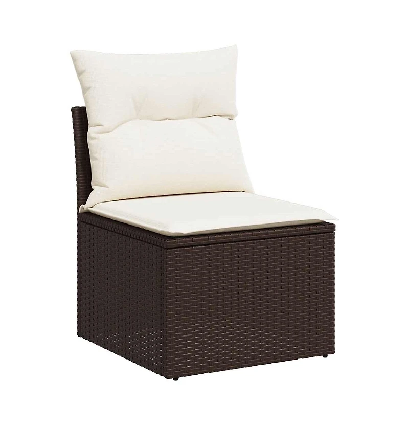 Garden Sofa Brown